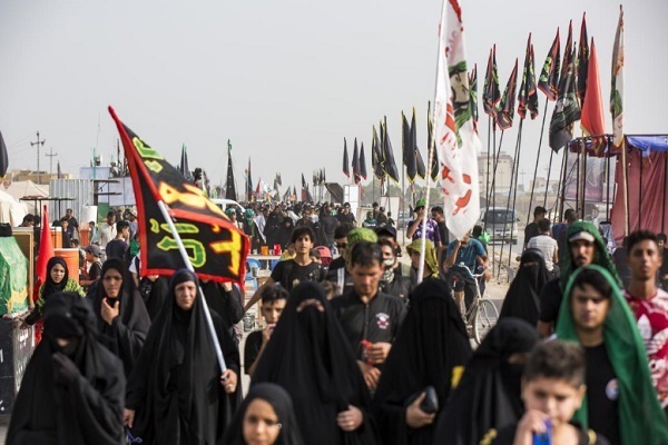 Arbaeen pilgrims in Iraq