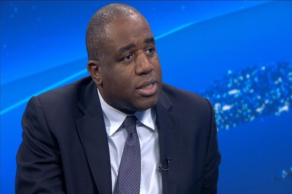 British Foreign Secretary David Lammy
