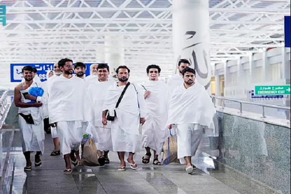 Umrah pilgrims in Saudi Arabia