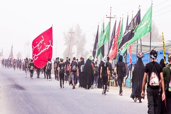 Arbaeen pilgrims in Iraq