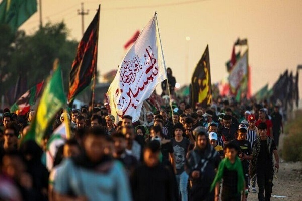Arbaeen pilgrims in Iraq