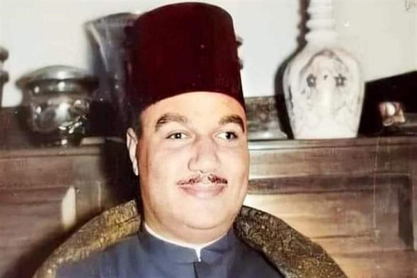 Late Egyptian qari Sheikh Abulainain Shuaisha in his youth.