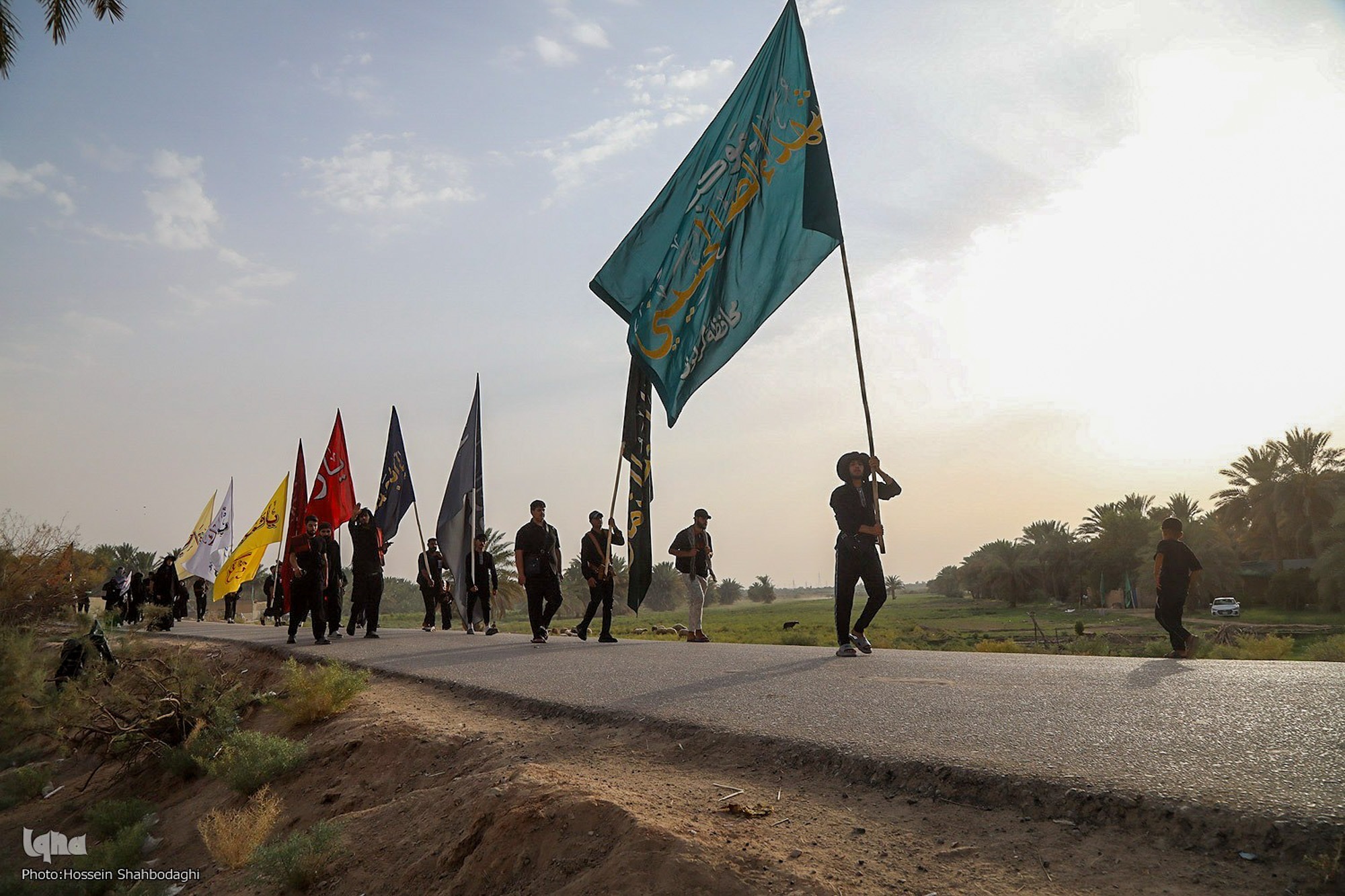 Arbaeen pilgrims in Iraq