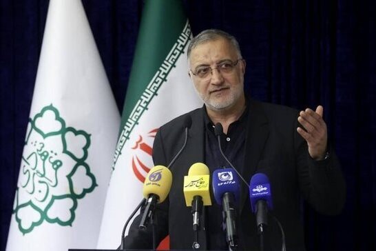 Mayor of Tehran Alireza Zakani