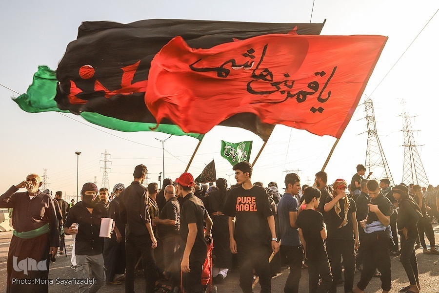 Arbaeen pilgrims in Iraq