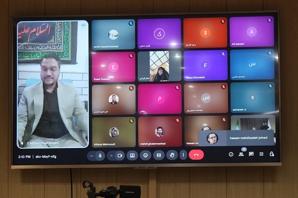 A virtual coordination and briefing meeting was held for members of the Islamic Republic of Iran’s Arbaeen Quranic convoy on August 3, 2025.