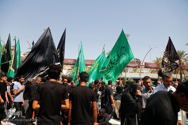 Arbaeen pilgrims in Iraq