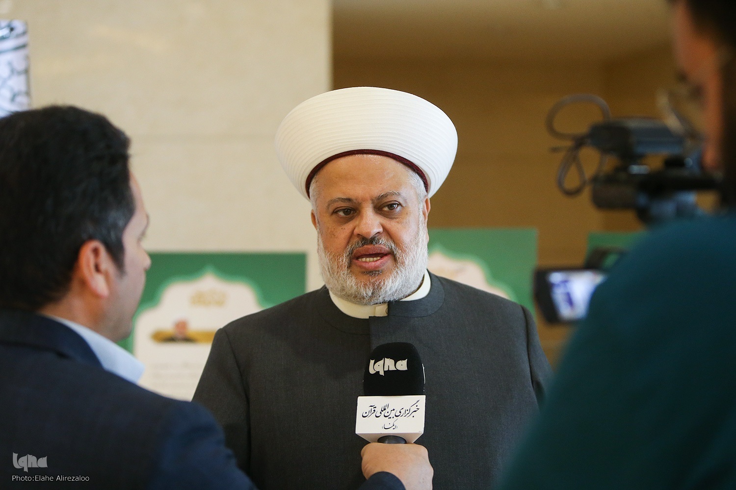 Sheikh Zuhair Juaid, coordinator of the Lebanese Amal movement
