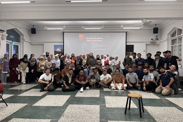 A gathering of Muslim students of various nationalities was held at the Grand Mosque in Taipei (September 2025).