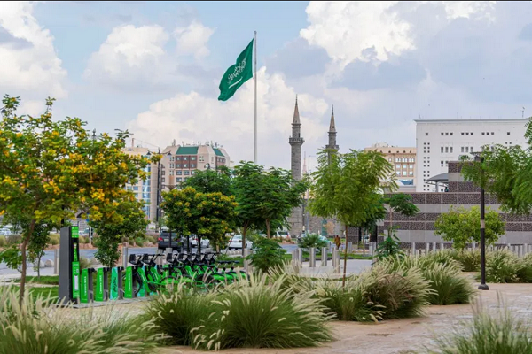 The holy city of Medina in Saudi Arabia