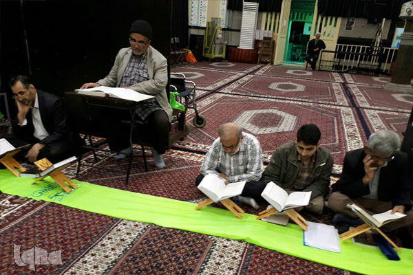 آخرین محفل قرآنی جلسه ی قرآن و عترت مکتب الثقلین+عکس