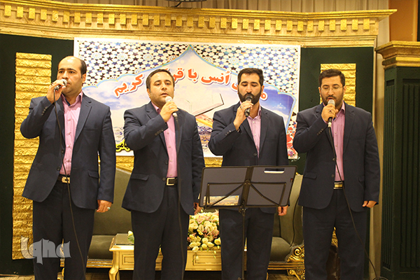 محفل انس با قرآن کریم با حضور احمدی وفا و احمد شحات احمد+صوت و عکس
