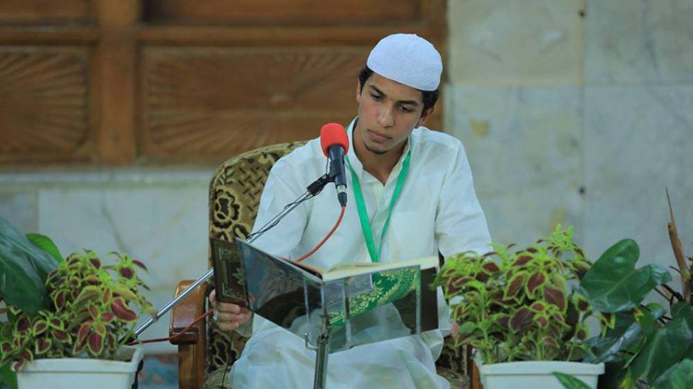 حضور خادمان حرم رضوی در محفل قرآنی آستان مقدس عباسی