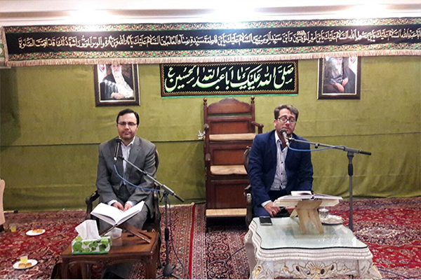 تلاوت وحید نظریان در جلسه حسین شریفیان+دانلود