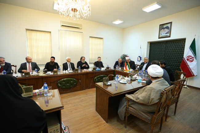 مفتی اعظم كرواسی در سازمان فرهنگ و ارتباطات اسلامی + عکس