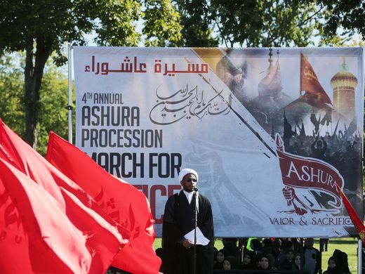 راهپیمایی بزرگ حسینی در شهر «دیربورن» آمریکا + عکس راهپیمایی بزرگ حسینی در شهر «دیربورن» آمریکا + عکس