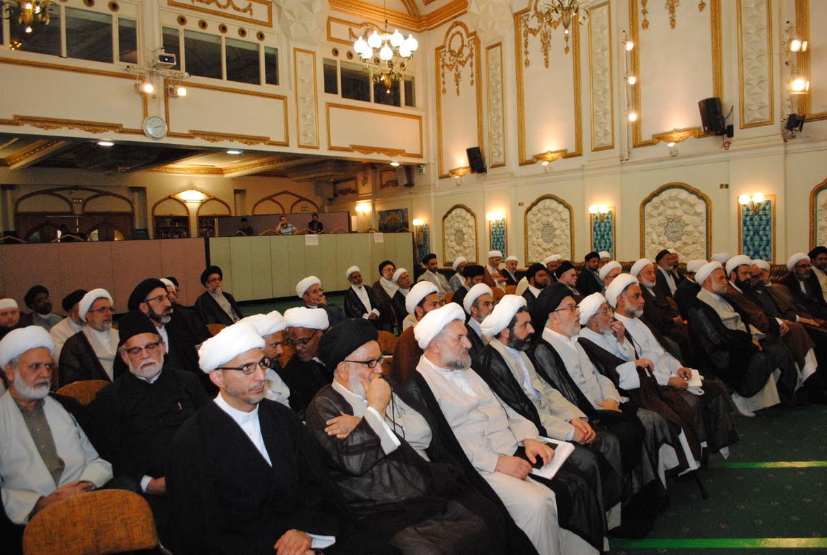اجلاس رؤسای مراکز اسلامی انگلیس در آستانه محرم + عکس