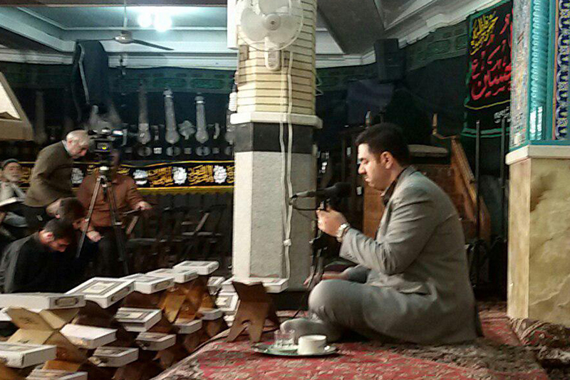 محفل قرآنی پویش «تلاوت افتخاری» برگزار شد