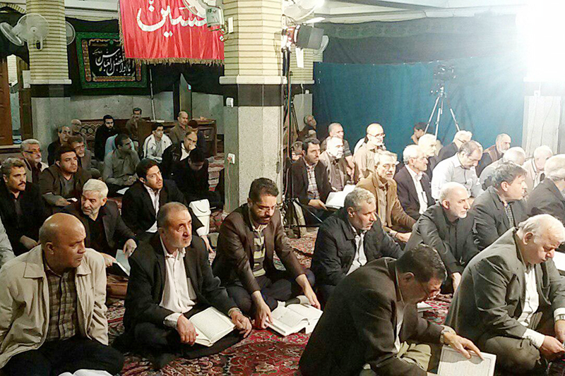 محفل قرآنی پویش «تلاوت افتخاری» برگزار شد + عکس