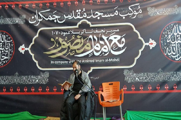 گزارشی از برپایی محافل انس با قرآن‌ در مسیر «پیاده راه عاشقی»