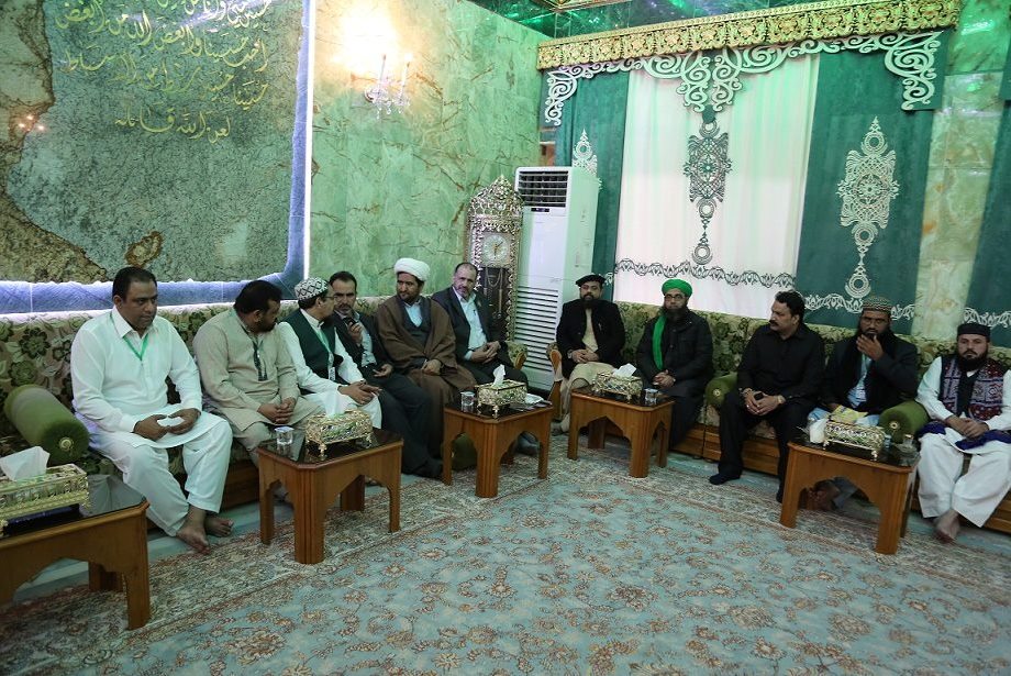 تشرف هیأت اهل سنت پاکستان به عتبات مقدس در عراق