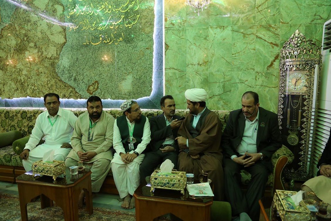 تشرف هیأت اهل سنت پاکستان به عتبات مقدس در عراق تشرف هیأت اهل سنت پاکستان به عتبات مقدس در عراق