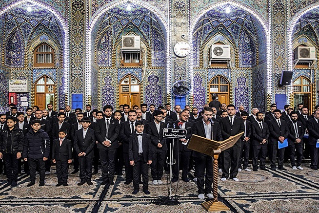 آغاز به کار گروه بین المللی سرودهای اسلامی در کربلا(آماده )
