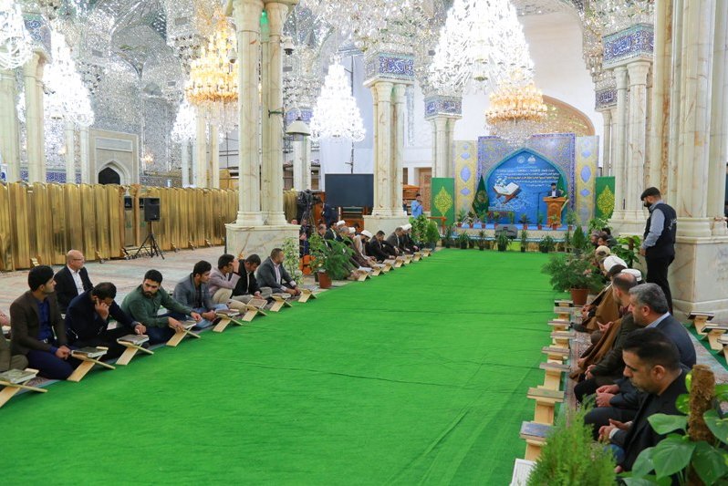 برگزاری آیین اختتامیه مسابقات ملی حفظ و تلاوت قرآن کریم در عراق برگزاری آیین اختتامیه مسابقات ملی حفظ و تلاوت قرآن کریم در عراق