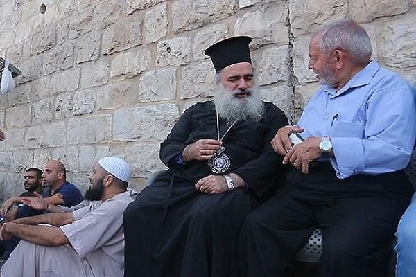 اعلام همبستگی رهبران مسیحی فلسطین با مسلمانان در مورد قدس