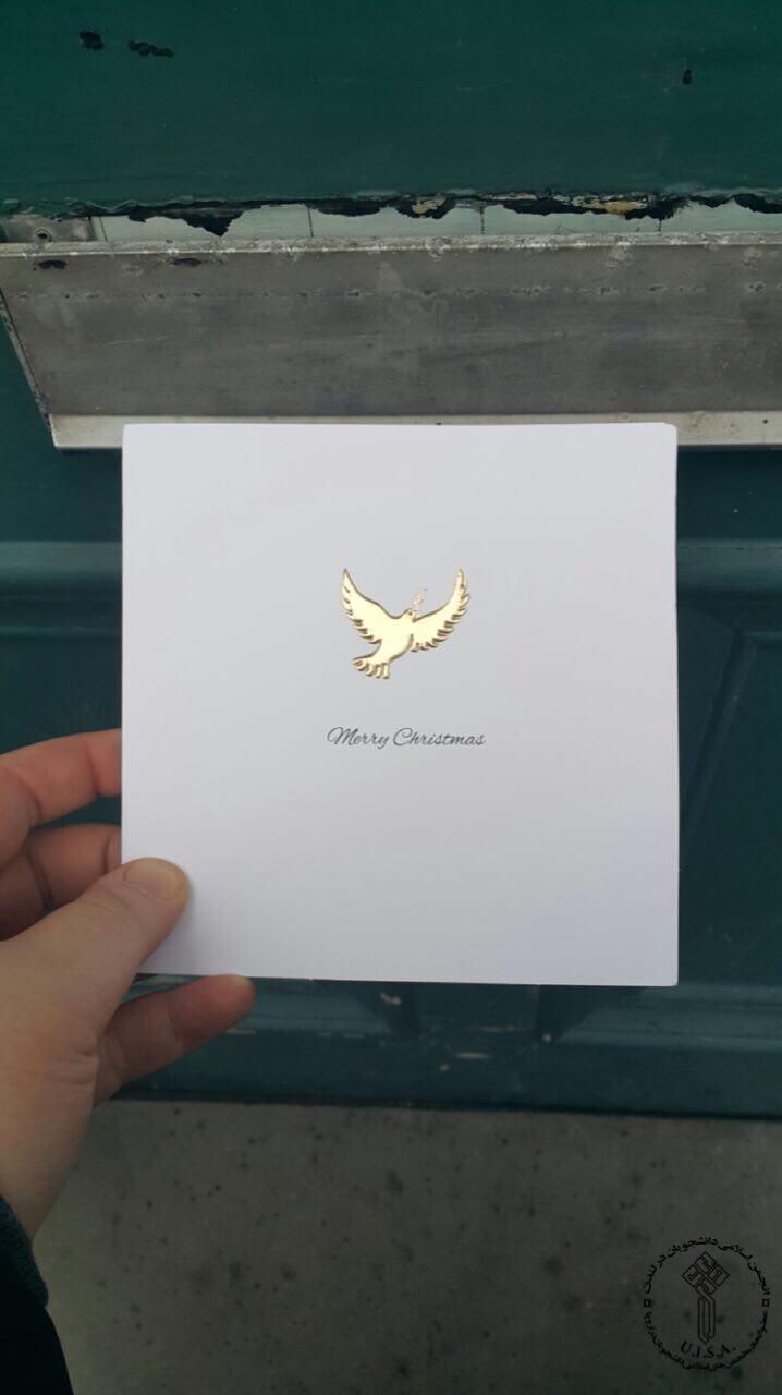 آیات قرآن؛ زینت&zwnj;بخش کارت تبریک&zwnj;&zwnj;های کریسمس در لندن+عکس