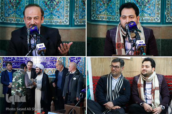 &laquo;لیال عشر&raquo; با تلاوت پرویزی و نوران در سه راه آذری+صوت و عکس