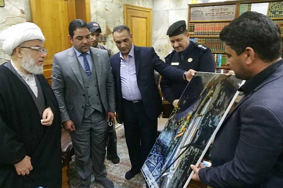 نماینده آیت الله سیستانی تاسیس اتحادیه خبرنگاران جنگ را تبریک گفت