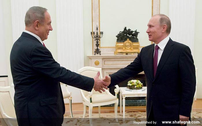 پوتین و نتانیاهو دوشنبه دیدار می&zwnj;کنند