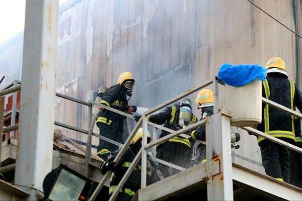 مهار آتش&zwnj;سوزی مکه