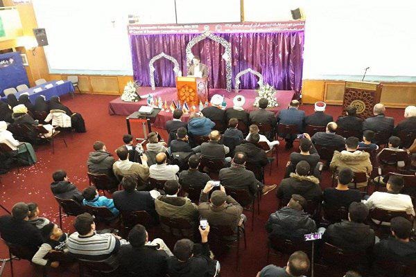 آغاز مراسم افتتاحیه ششمین دوره مسابقات اروپایی قرآن