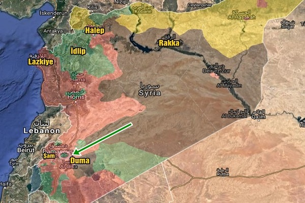 غیرنظامیان سپر انسانی تروریست&zwnj;ها در غوطه شرقی / در حال تکمیل