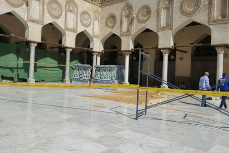 بازگشایی مسجد جامع الازهر با حضور بن سلمان بازگشایی مسجد جامع الازهر با حضور بن سلمان