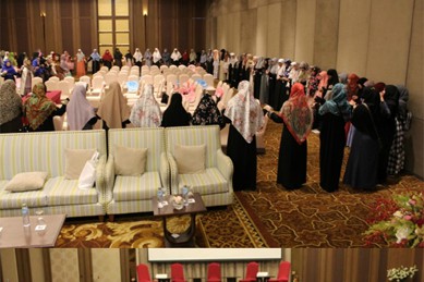 گردهمایی بانوان شیعه و سنی در هتل بانکوک+عکس