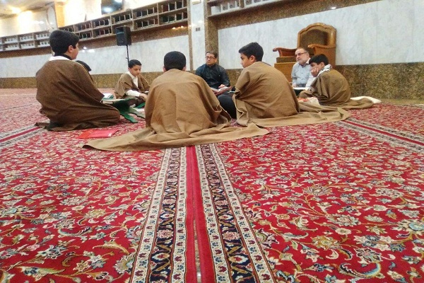 فوری///از آخرین کلاس صوت و لحن تخصصی تا اختتامیه ای با رنگ و بوی متفاوت در عتبه عباسیه +عکس فوری///از آخرین کلاس صوت و لحن تخصصی تا اختتامیه ای با رنگ و بوی متفاوت در عتبه عباسیه +عکس