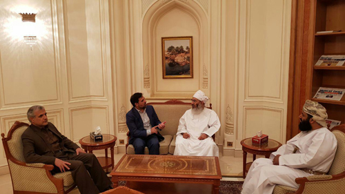 حضور مقام عالی عمان در همایش فقهی ایران حضور مقام عالی عمان در همایش فقهی ایران