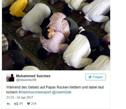راه‌اندازی هشتگ «گزارش من از مسجد» در آلمان
