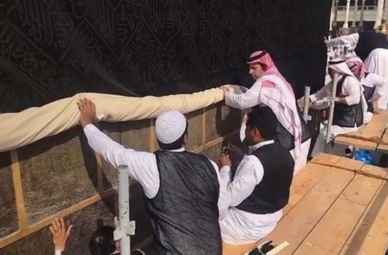 کعبه احرام بست + عکس