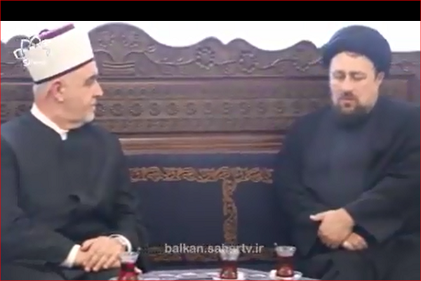 فیلم دیدار یادگار امام(ره) با رئیس‌العلماء بوسنی