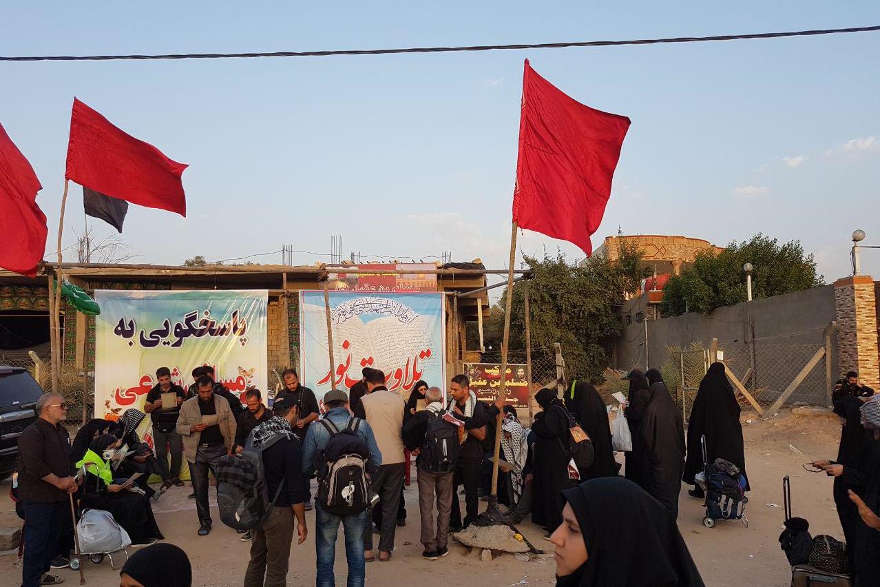 برپایی طرح «تلاوت نور» در مسیر راهپیمایی اربعین