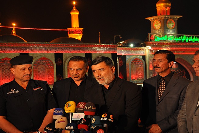 افتتاح مرکز رسانه ای ویژه اربعین در کربلای معلی