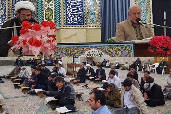 تصویری از جلسه محمدعلی دهدشتی، مدرس قرآن