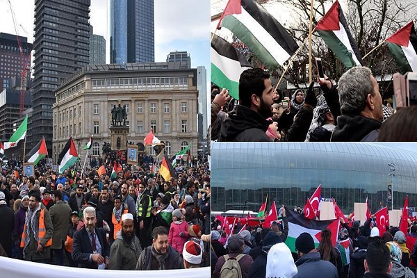  ادامه تظاهرات در سراسر جهان در اعتراض به تصمیم ترامپ درباره قدس