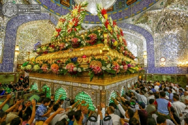 حضور ميليوني زائران در نجف به مناسبت میلاد مولود کعبه حضور ميليوني زائران در نجف به مناسبت میلاد مولود کعبه