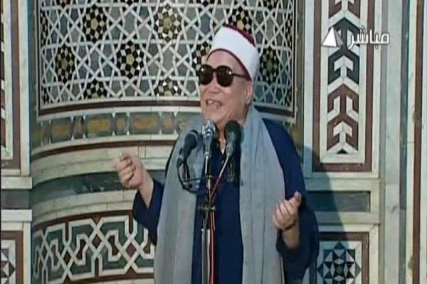 شیخ المبتهلین مصر دعوت حق را لبیک گفت