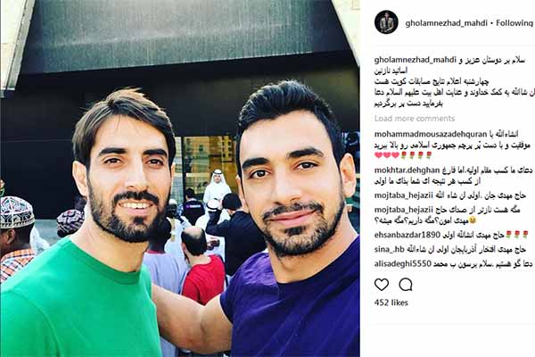 تصویری از تلاوت قاری بین المللی در محضر مقام معظم رهبری